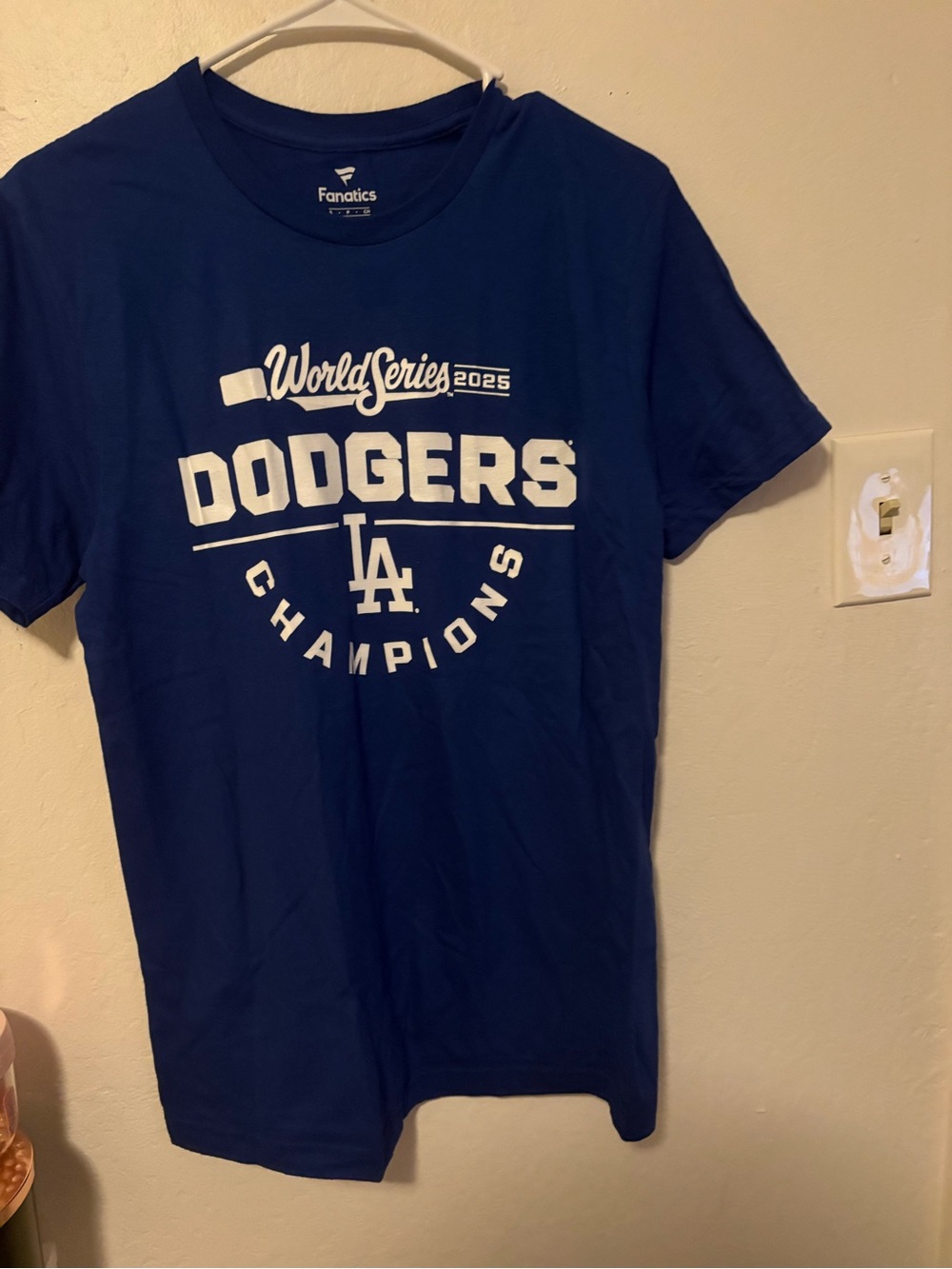 Men's Blue Fanatics Shirt